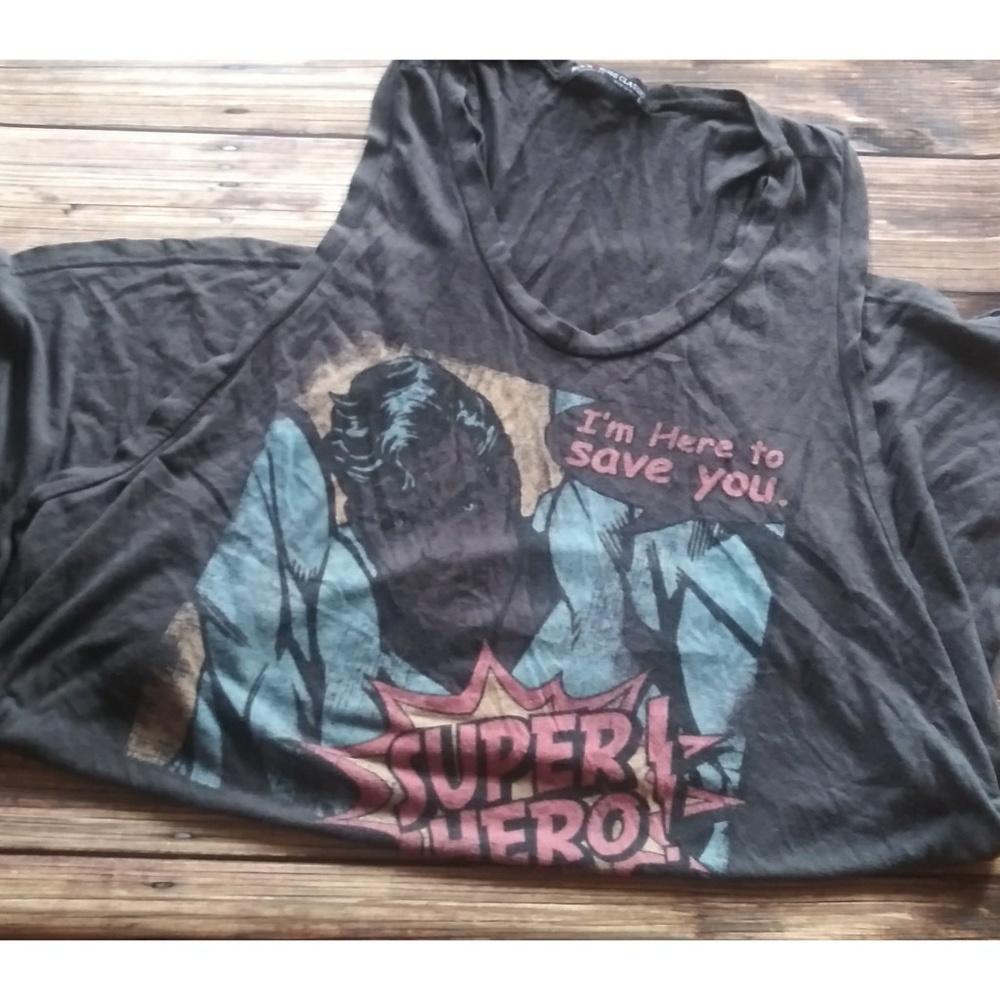 Size Large Super Hero Fashion Top